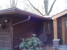 After gutters hung